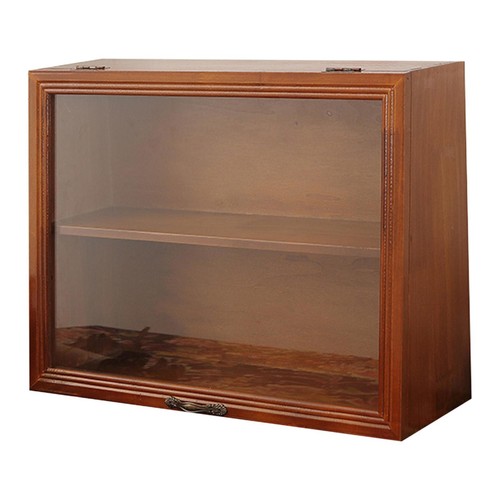 Figurine display case wooden - figurine,