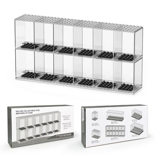 Clear acrylic minifigures - clear,