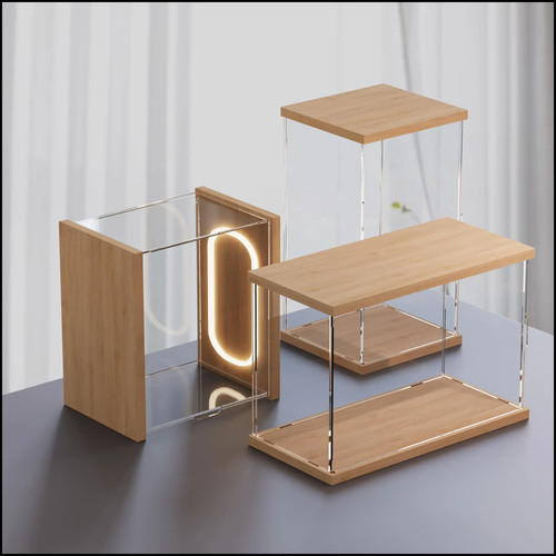 Acrylic display case with - display,