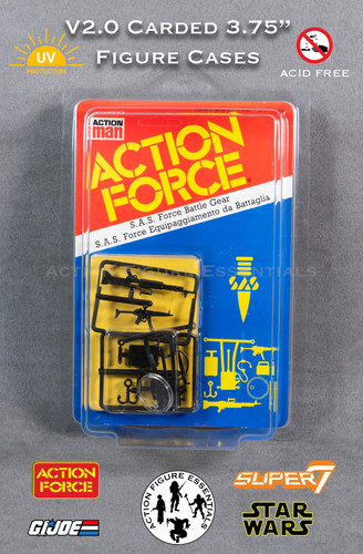 Action figure case - figure, carded