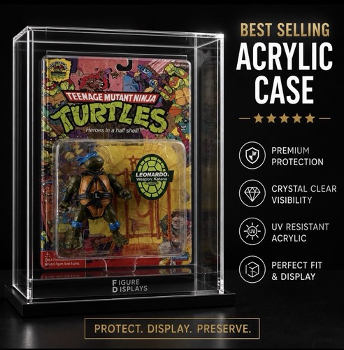 Tmnt playmates acrylic display - playmates,