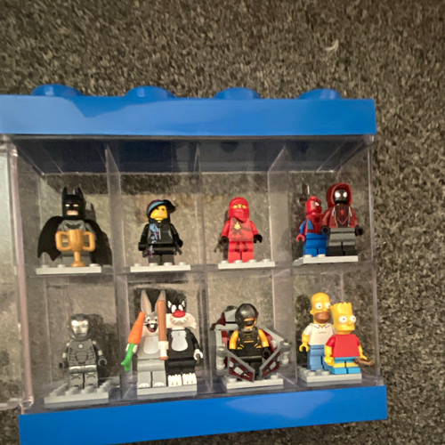 Lego minifigures display case - minifigures,