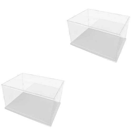 Clear acrylic display case - clear,