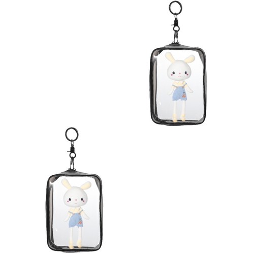 2pcs transparent pvc figure - 2pcs,