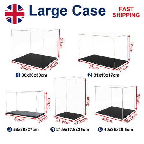 Large acrylic display case - acrylic,