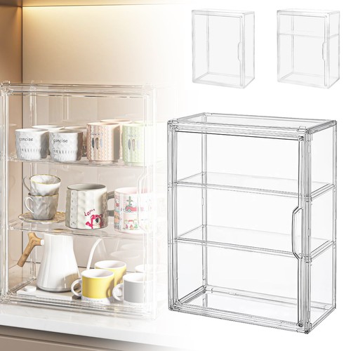 Tier acrylic display case - acrylic,