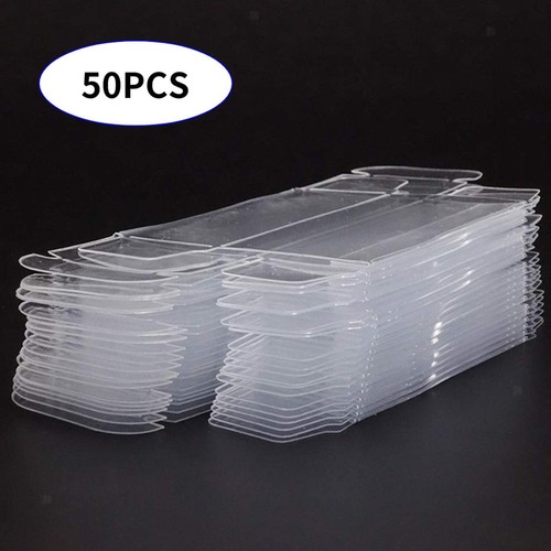 50pcs pvc clear - 50pcs, box