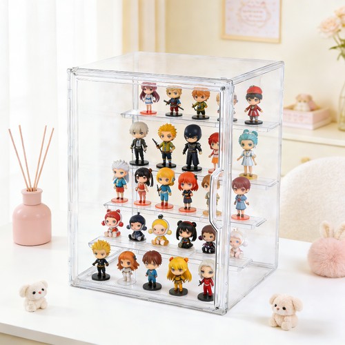 Multi tiers clear display - clear, case