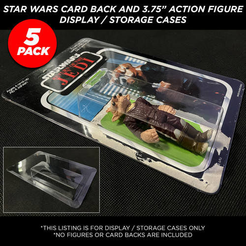 Star wars action figure card - wars,